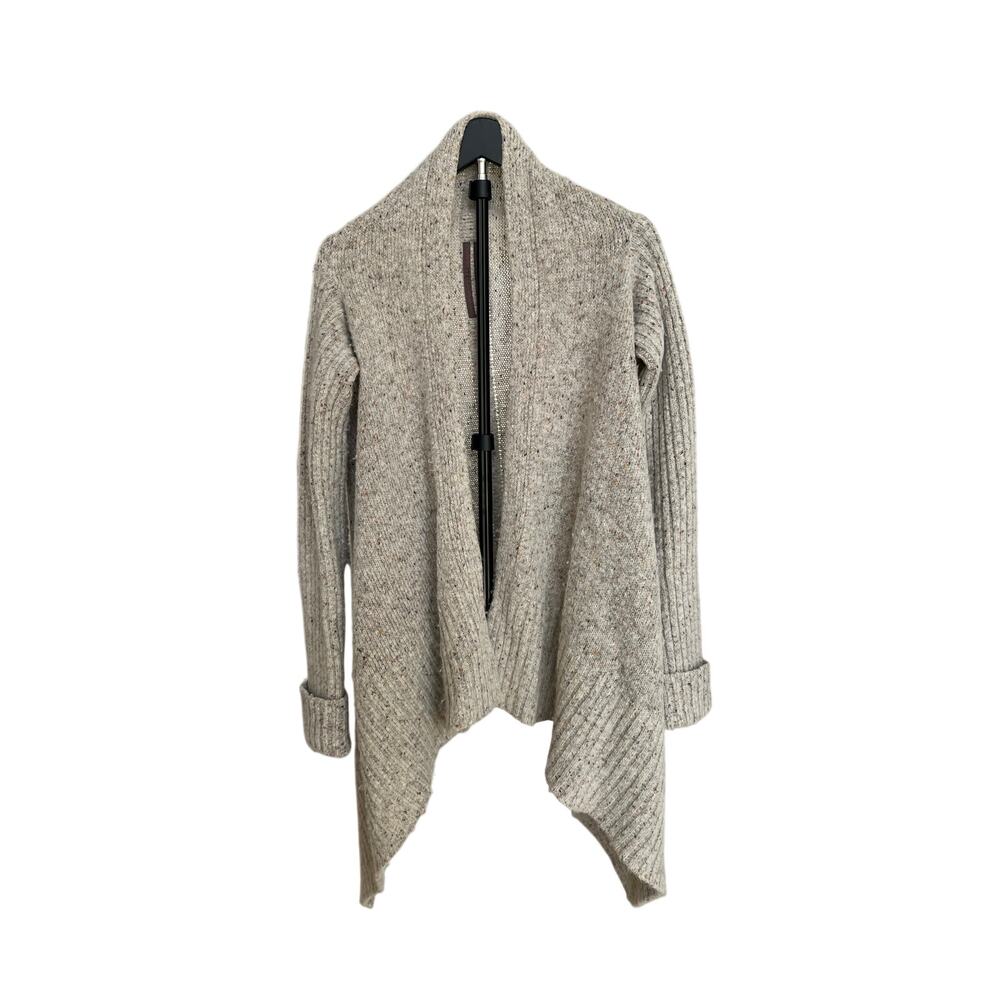Rick Owens Mountain Cardigan in Oatmeal Grey  (Sz S)